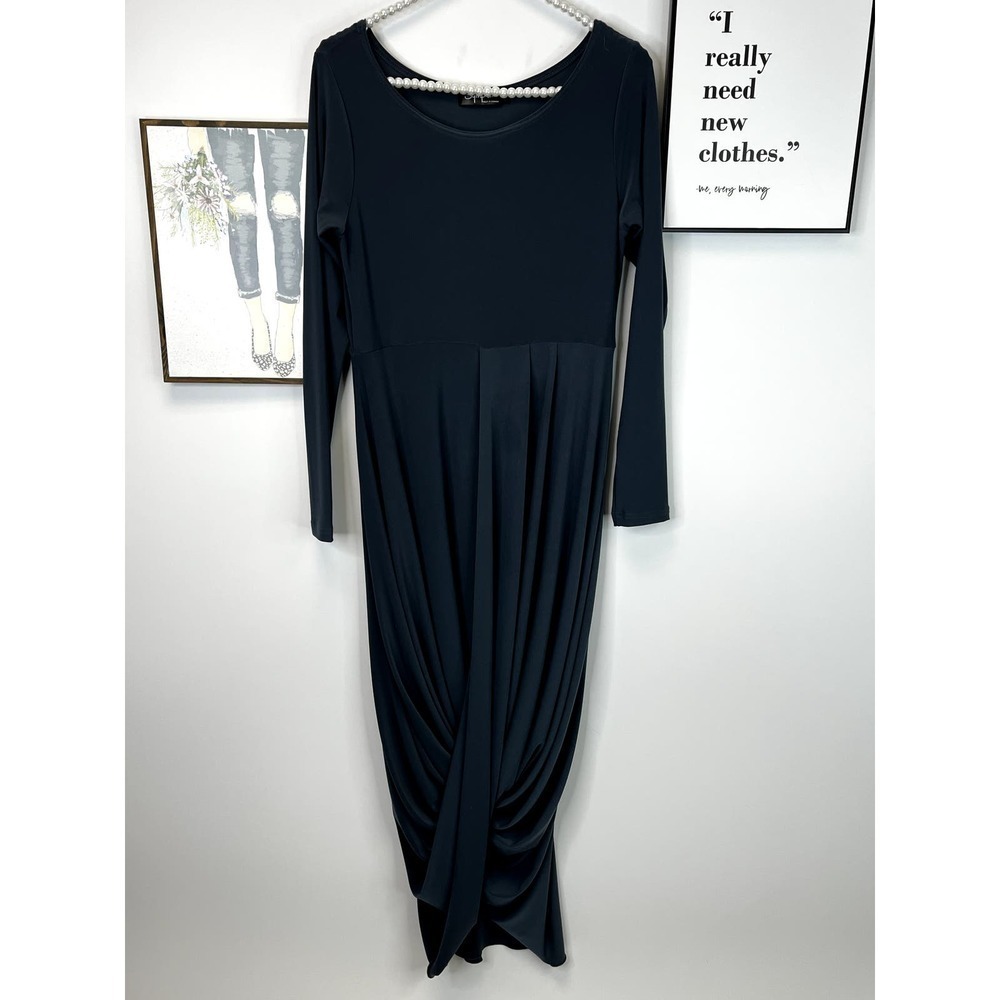 Sympli Steel‎ Grey Drama Dress SZ 6